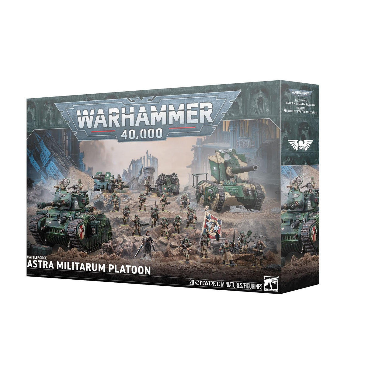 Warhammer 40,000: Astra Militarum Battleforce Platoon – 20 Plastic Miniatures