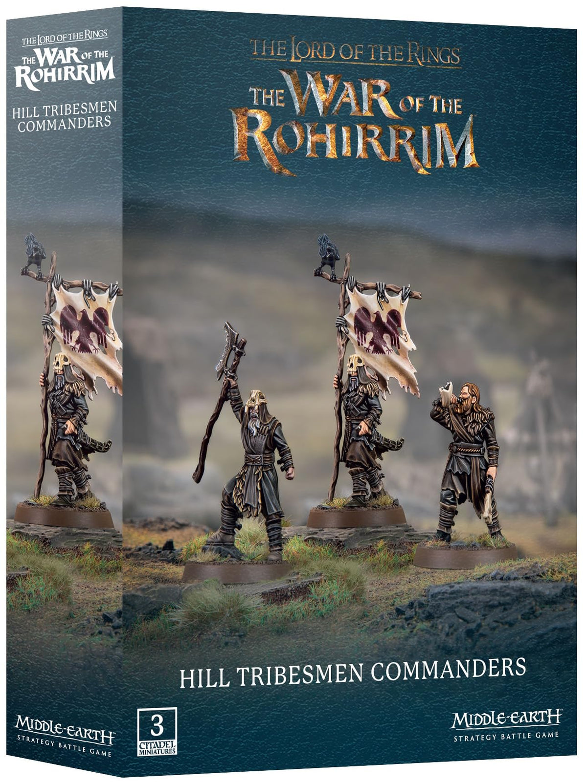 Middle-Earth Strategy Battle Game Hill Tribesmen Commanders