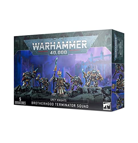 Grey Knights Brotherhood Terminator Squad Warhammer 40,000