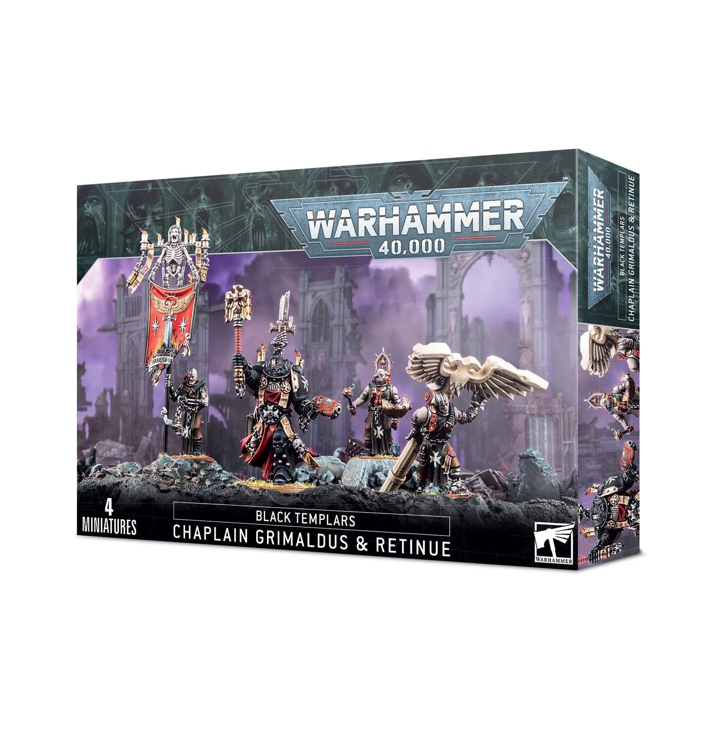 Games Workshop - Warhammer 40,000 - Black Templars: Grimaldus & Retinue