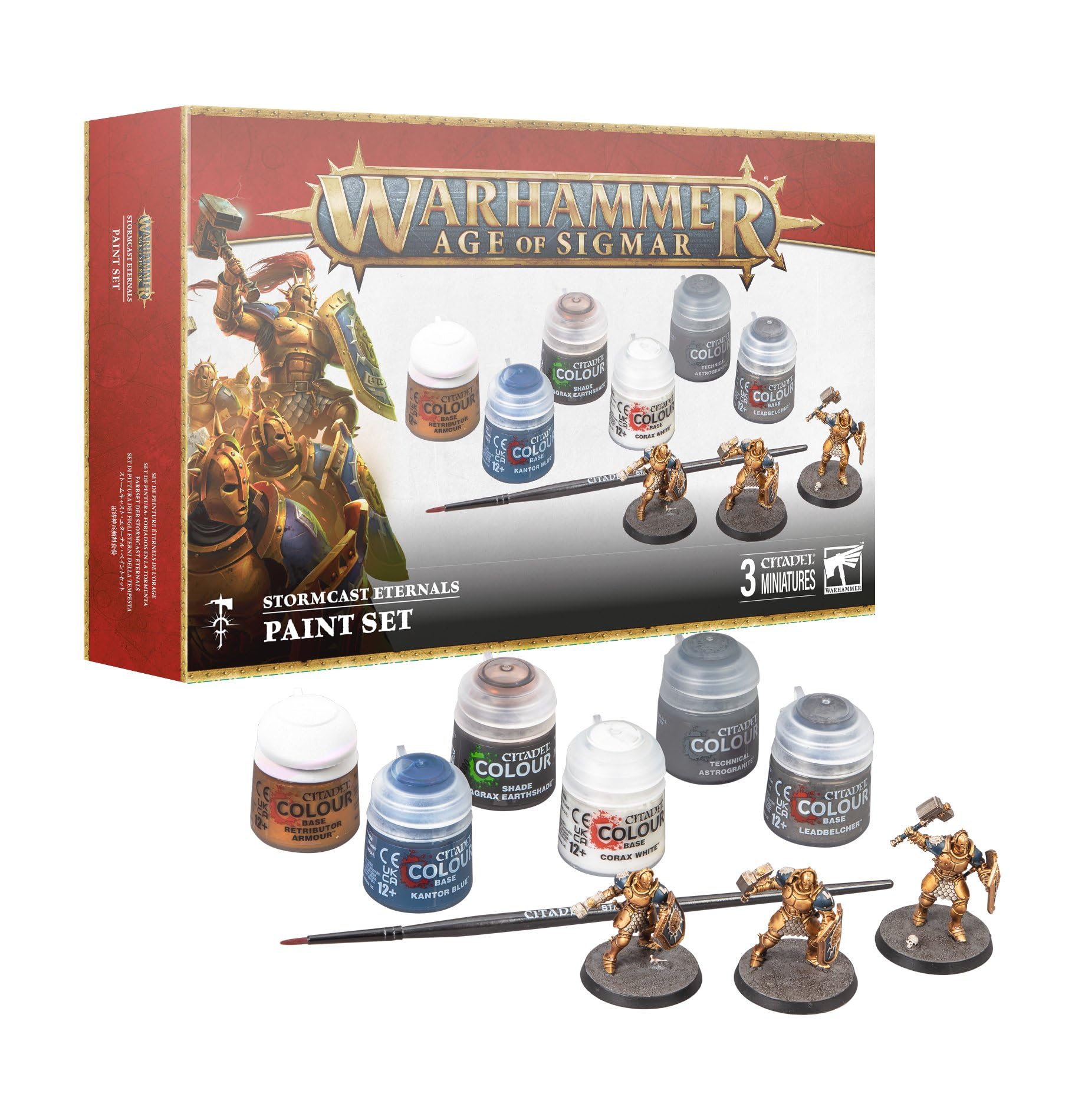 Games Workshop - Warhammer - Age of Sigmar - Stormcast Eternals + Paint Set (2024 3rd Edition)