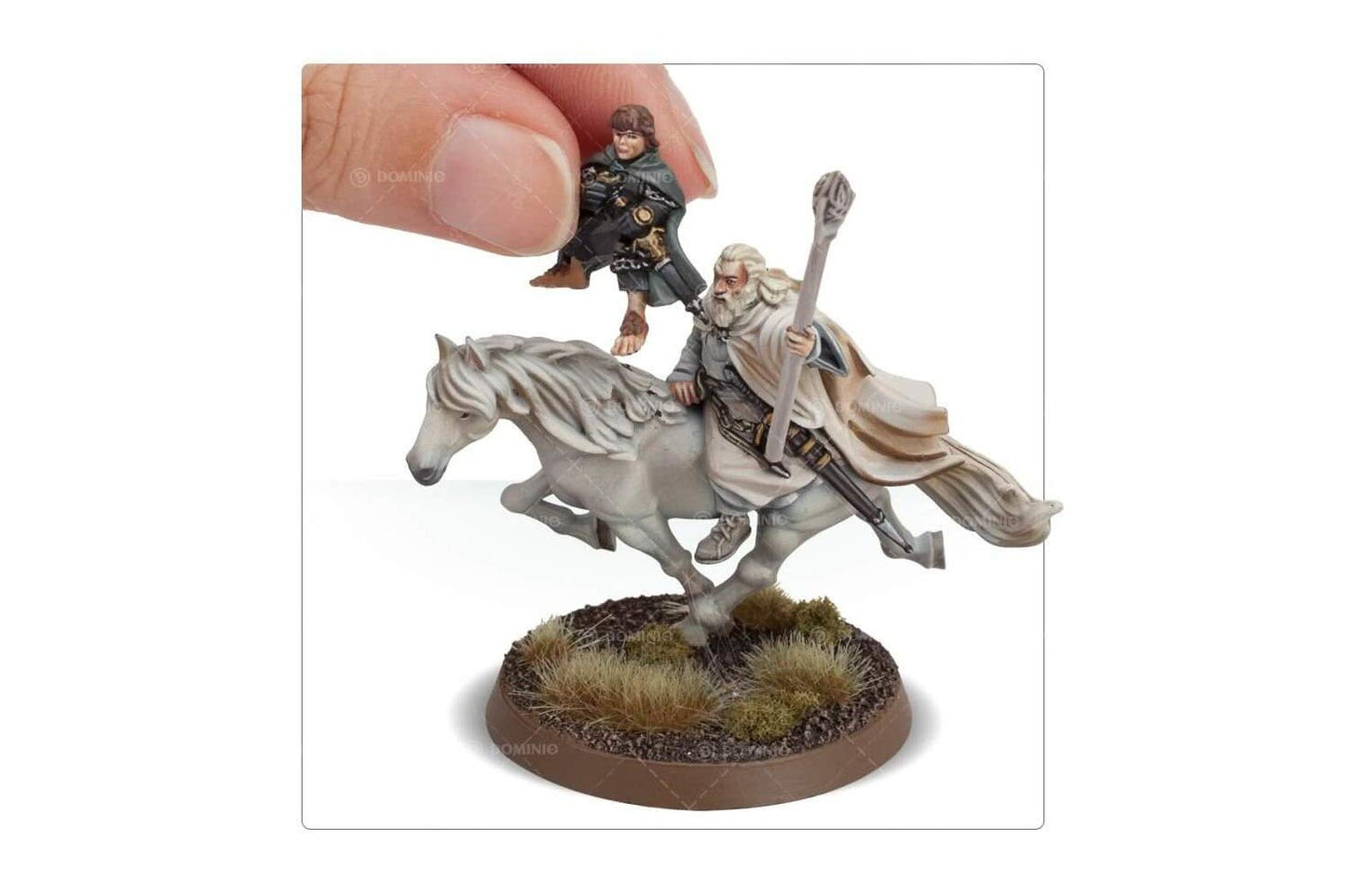 Games Workshop - Middle Earth - Lord of The Rings: Gandalf The White & Peregrin Took