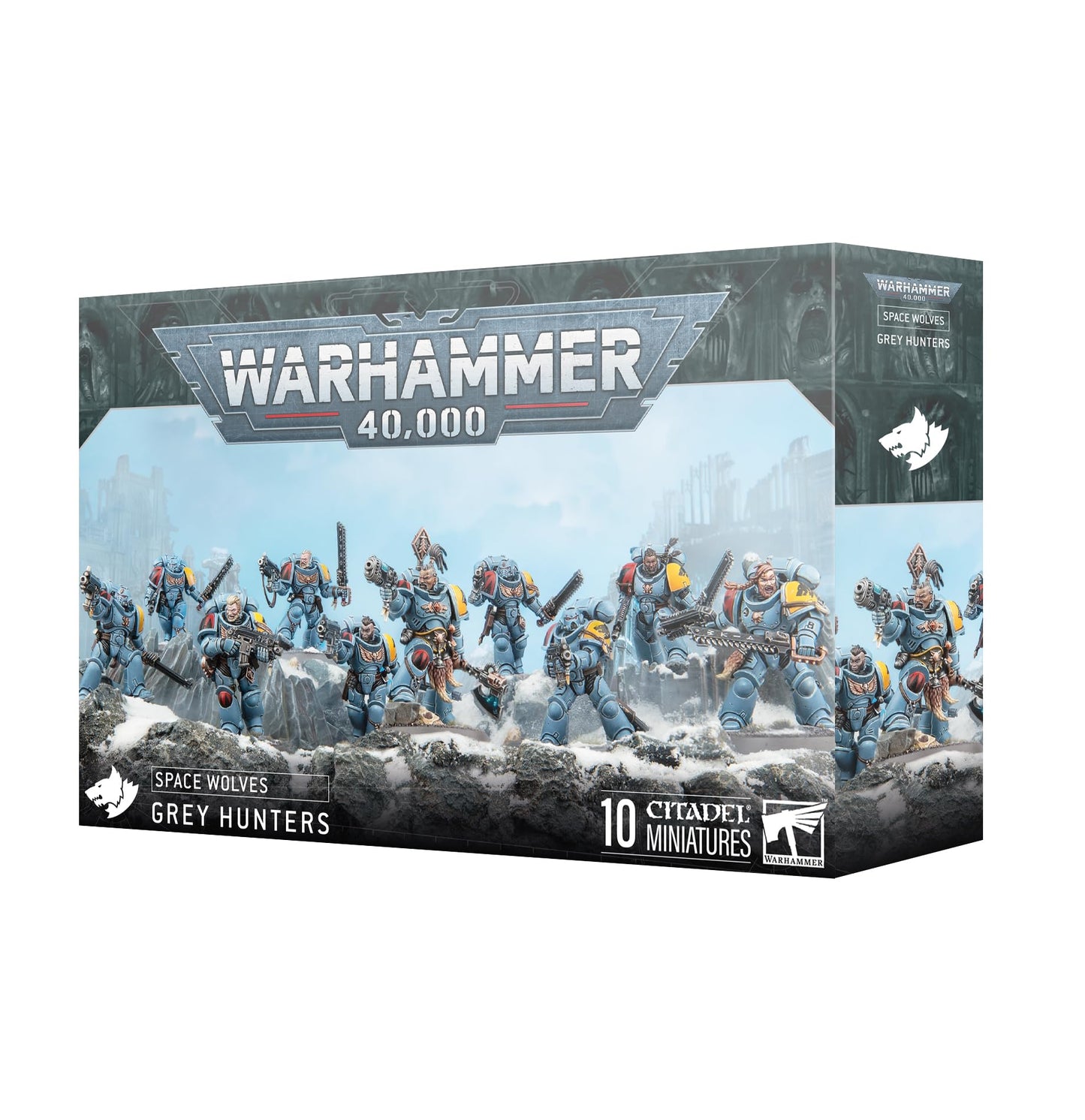Games Workshop - Warhammer 40,000 - Space Wolves: Grey Hunters