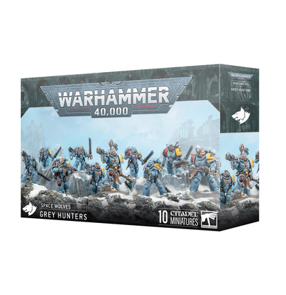 Games Workshop - Warhammer 40,000 - Space Wolves: Grey Hunters