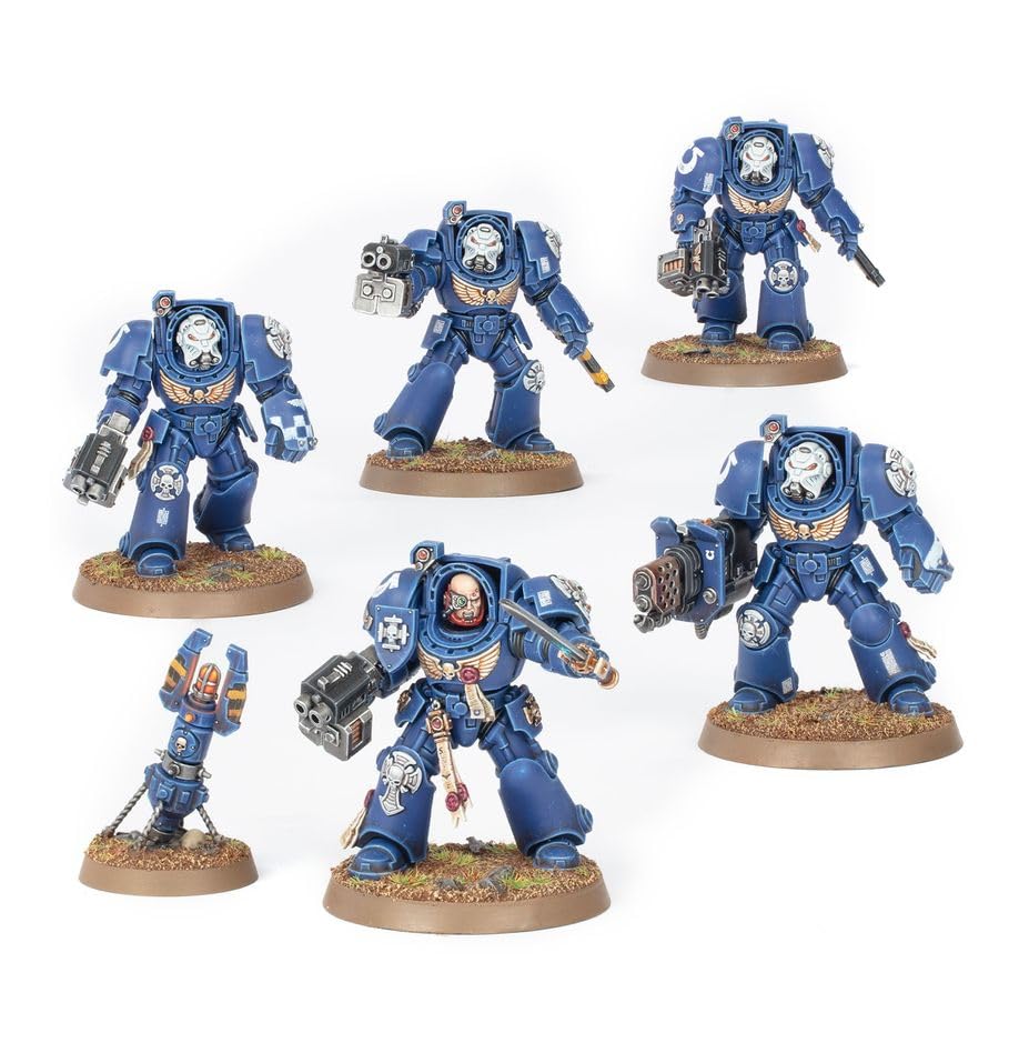 Games Workshop - Warhammer 40,000 - Space Marines: Terminator Squad (2023 Edition), Blue