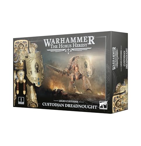 Warhammer The Horus Heresy Legio Custodes Custodian Dreadnought, Contemptor-Galatus or Achillus Plastic Miniature