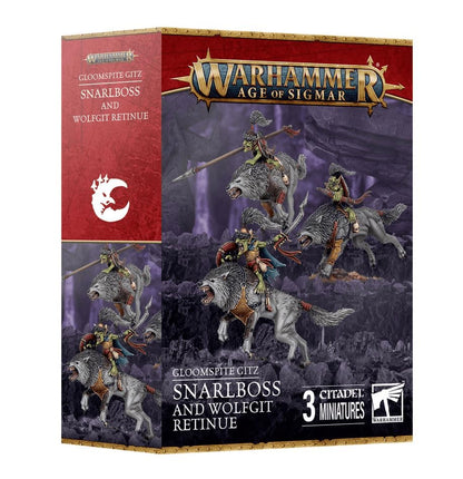 Warhammer Age of Sigmar - Snarlboss and Wolfgit Retinue