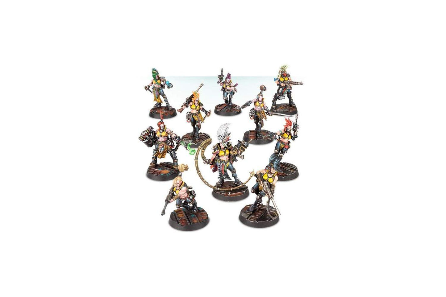 GAMES WORKSHOP 99120599004 "Necromunda Escher Gang Miniature