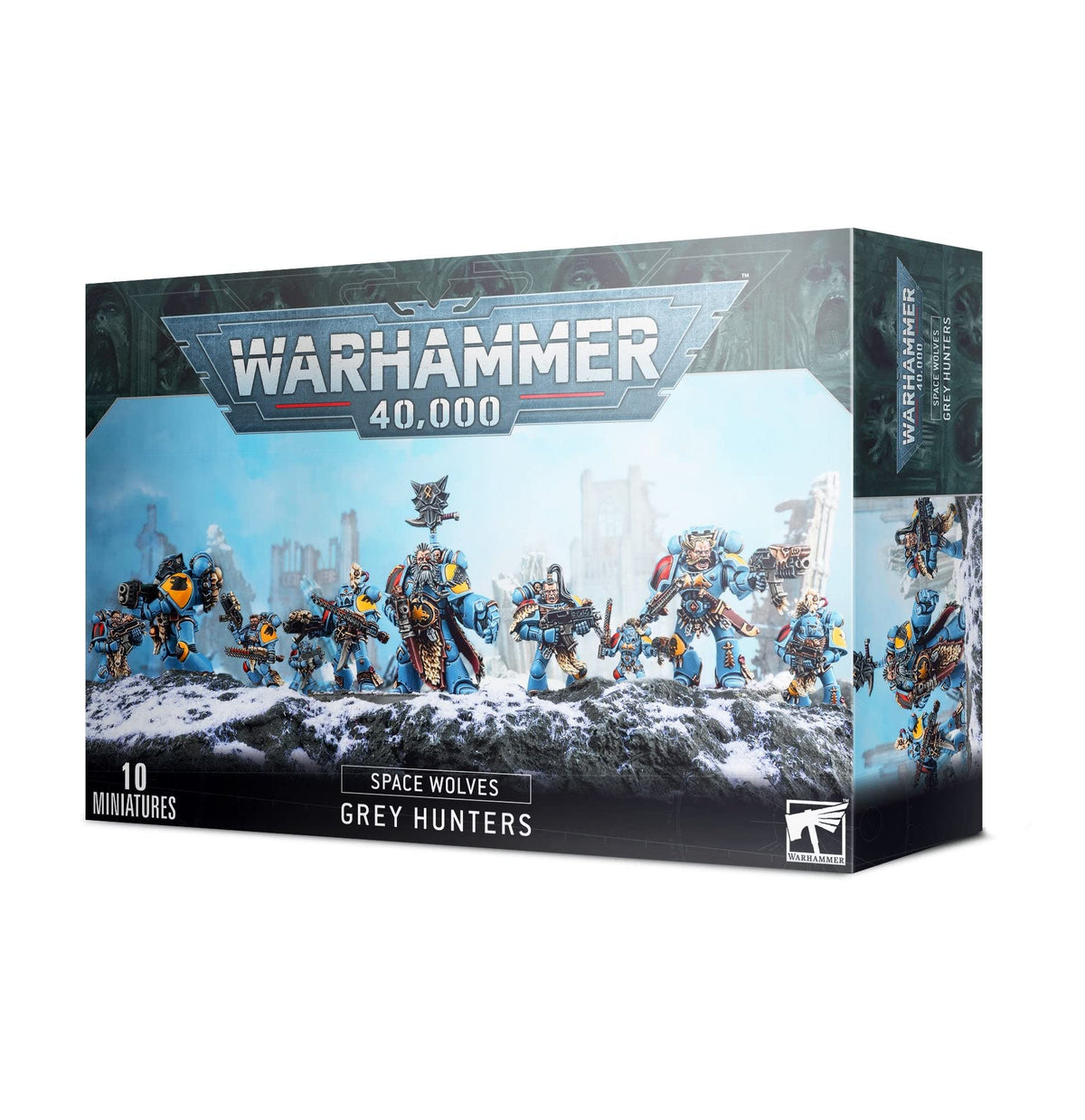Games Workshop - Warhammer 40,000 - Space Wolves Grey Hunters Pack