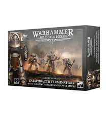 Games Workshop Warhammer The Horus Heresy Legiones Astartes Cataphractii Terminators w/Volkite Chargers and Power Mauls