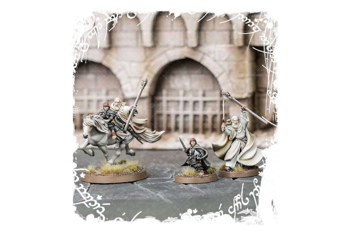 Games Workshop - Middle Earth - Lord of The Rings: Gandalf The White & Peregrin Took