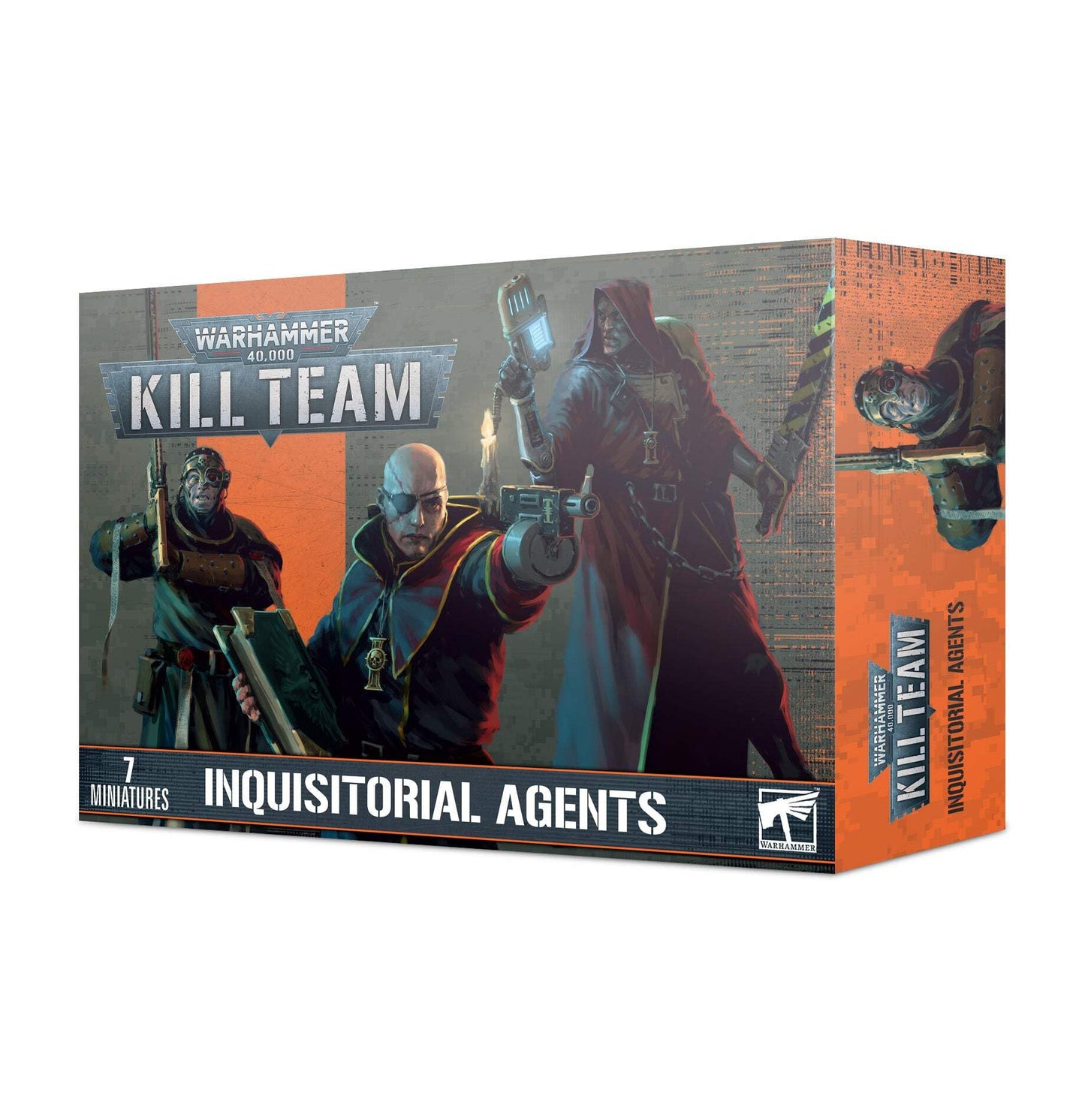 Games Workshop - Warhammer 40,000 - Kill Team: Inquisitorial Agents,Black