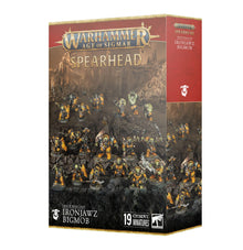 Warhammer Ironjaqz Bigmob - Orruk Warclans Spearhead Age of Sigmar