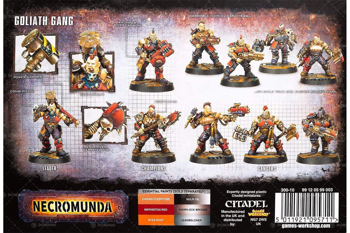 Games Workshop 99120599003 "Necromunda Goliath Gang Miniature