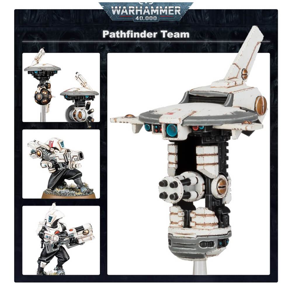 Games Workshop Warhammer 40k - Tau Pathfinder Team