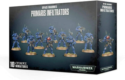 Games Workshop - Warhammer 40,000 - Space Marines Primaris Infiltrators, for Ages 14 and above