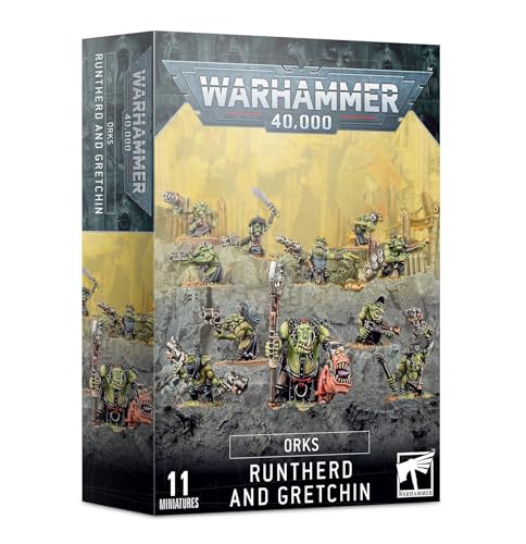 Orks Runtherd and Gretchin