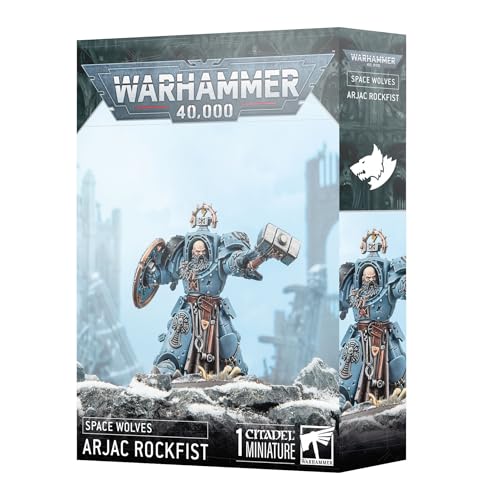 Games Workshop - Warhammer 40,000 - Space Wolves: Arjac Rockfist