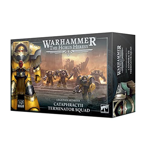 Warhammer The Horus Heresy Games Age 14+ Workshop - Warhammer - The Horus Heresy - Legiones Astartes: Cataphractii Terminator Squad