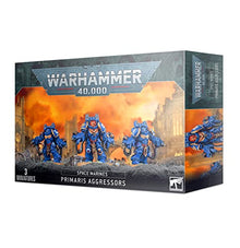 Games Workshop 99120101184 "Space Marines PrimarisAggressors Plastic Kit