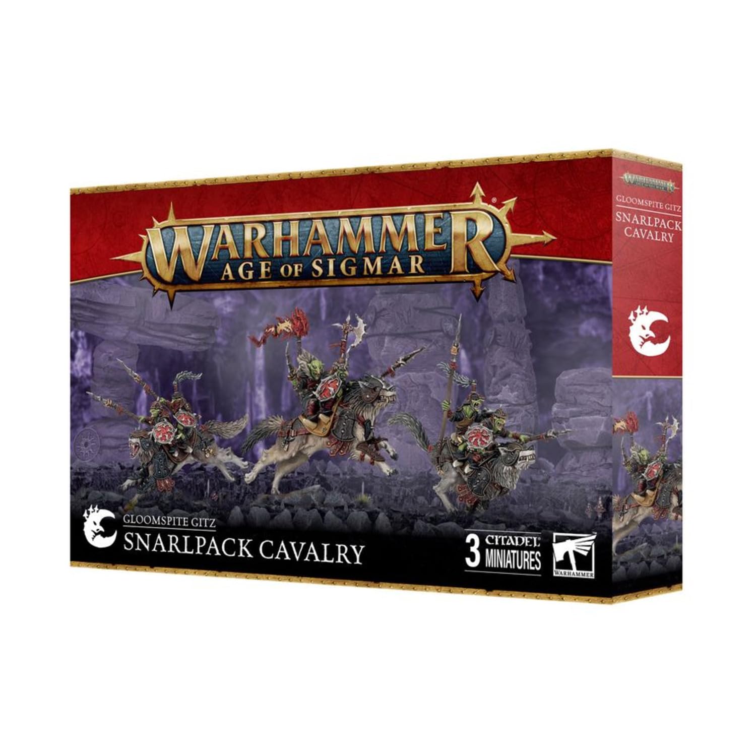 Warhammer - Age of Sigmar - Gloomspite Gitz: Snarlpack Cavalry (Games Workshop)