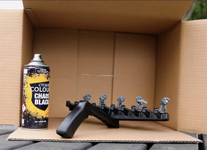 Games Workshop Citadel Bombe sous-couche - Aérosol Chaos Black