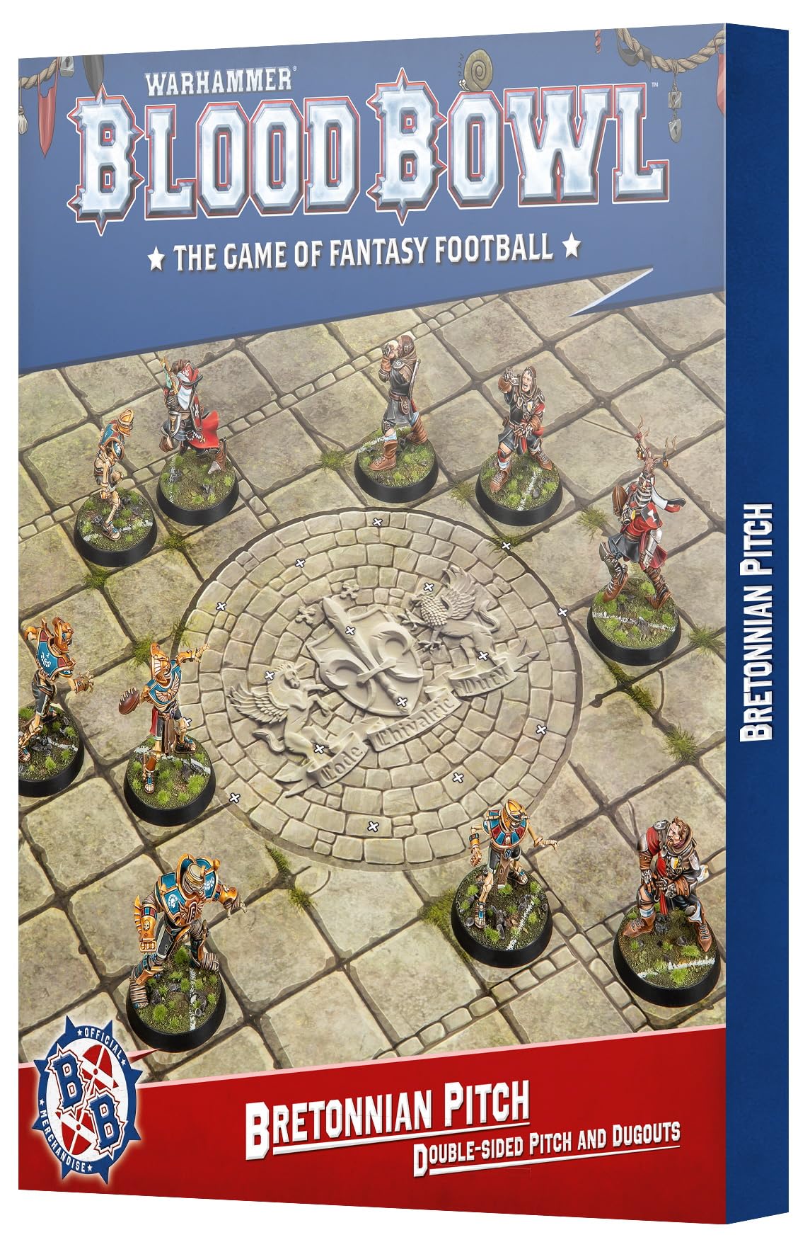 Warhammer Blood Bowl Double-Sided Pitch and Dugouts
