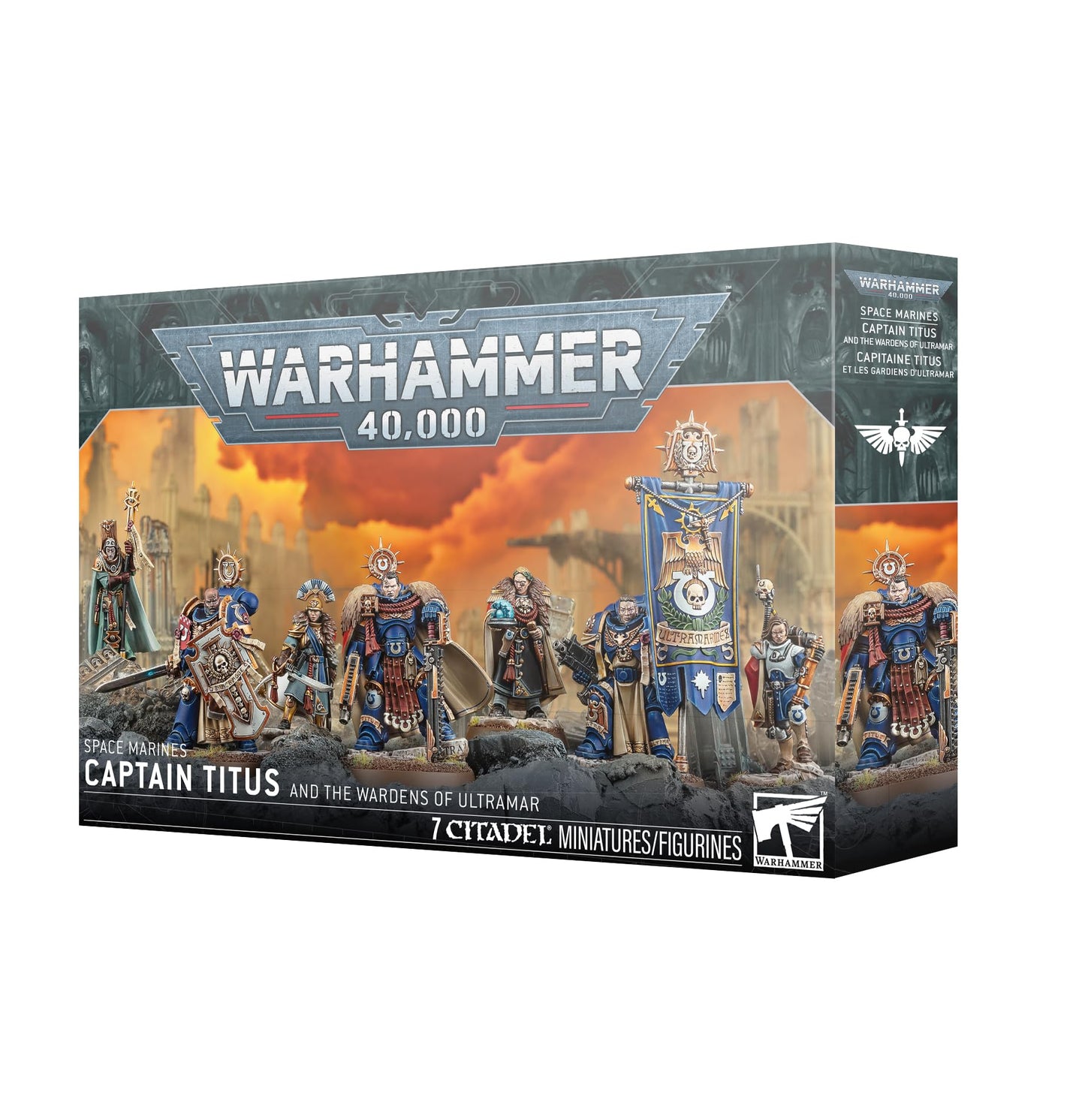 Games Workshop - Warhammer 40K - Space Marines - Captain Titus and The Wardens of Ultramar