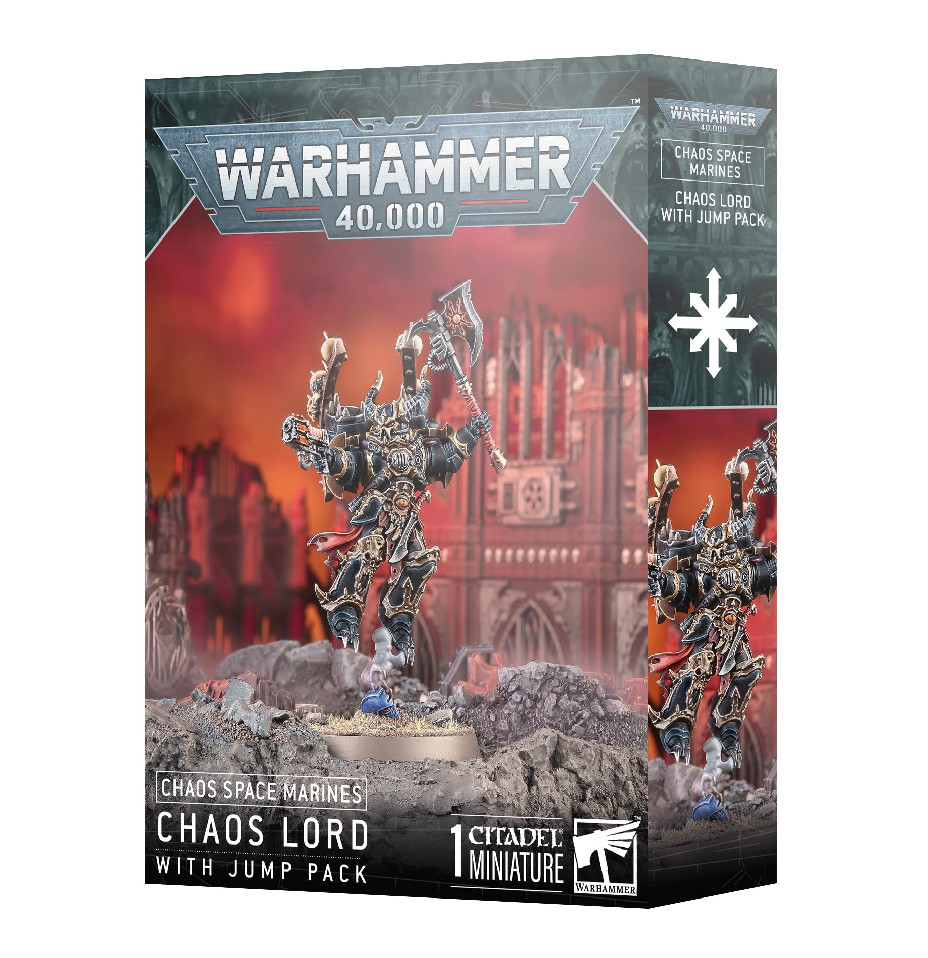 Games Workshop - Warhammer 40,000 - Chaos Space Marines: Lord with Jump Pack