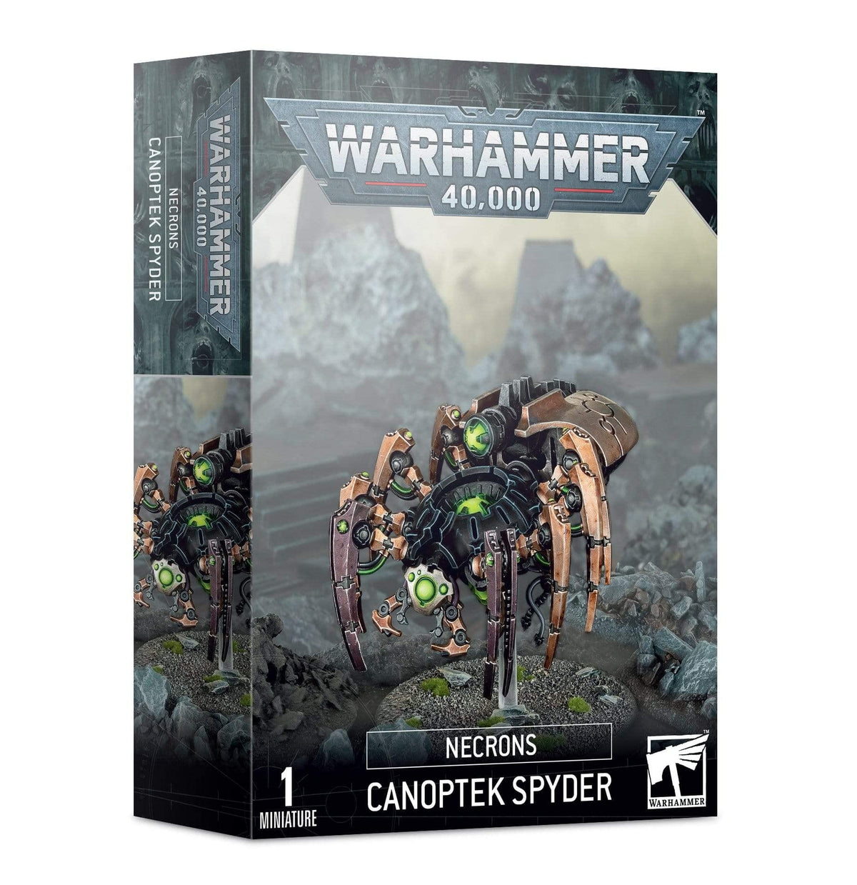 Warhammer 40,000 Necrons Canoptek Spyder Miniature Figure Model Kit Age 12+