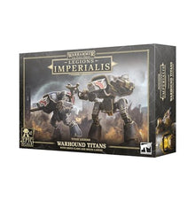 Warhammer Games Workshop Legions Imperialis - Warhound Titans with Ursus Claws and Meta Lancer [Epic Scale]