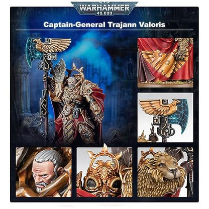 Warhammer 40k - Adeptus Custodes Captain General Trajann Valoris