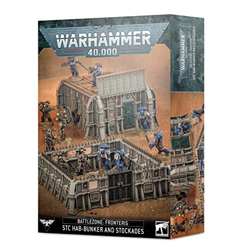 Games Workshop - Warhammer 40,000 - Battlezone Fronteris: STC Hab-Bunker & Stockades