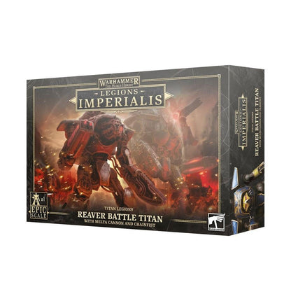 Warhammer - LEGIONS IMPERIALIS - Reaver Titan W/MELTA Cannon & CHAINFIST