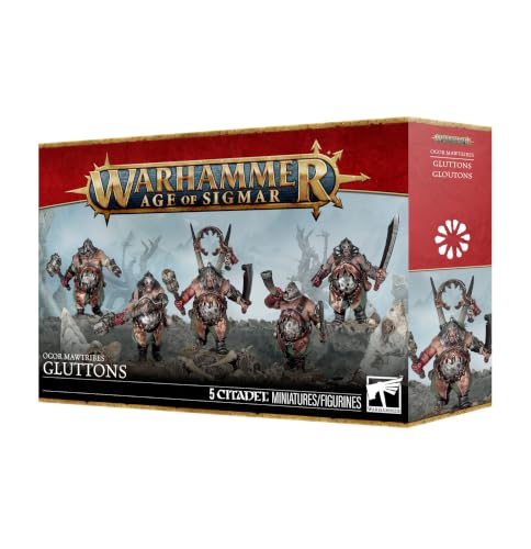 Gluttons Ogor Mawtribes Warhammer Age of Sigmar Plastic Miniatures Kit
