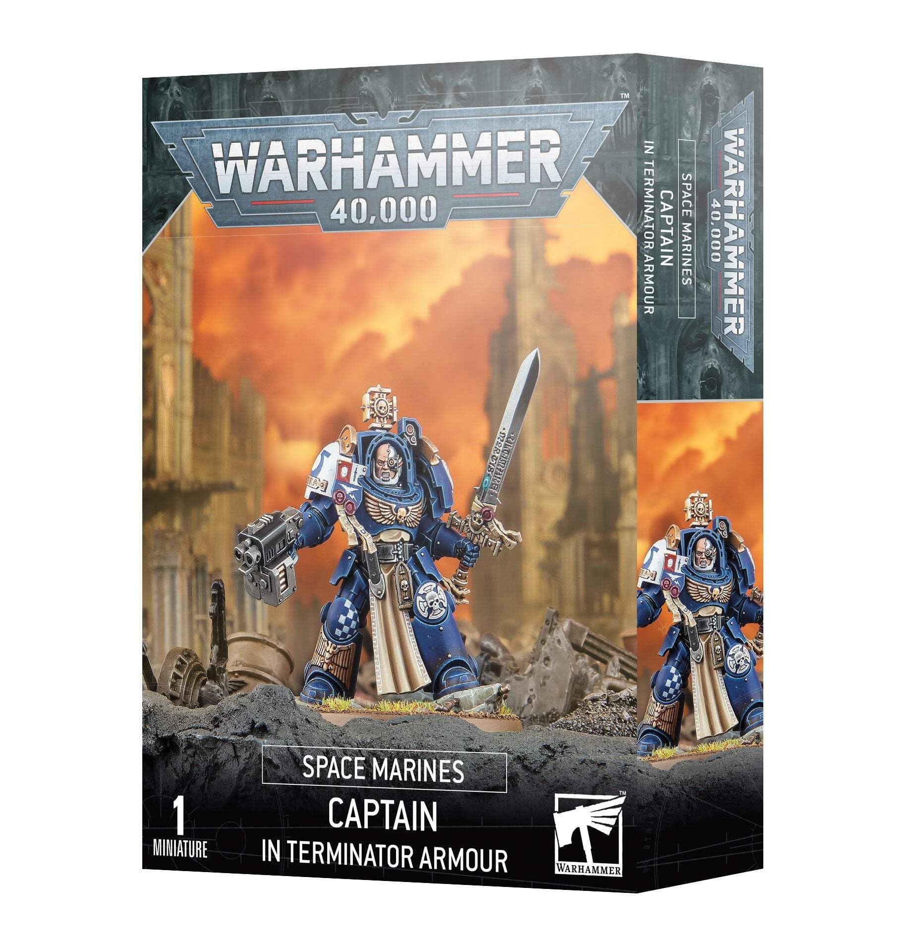 Games Workshop - Warhammer 40,000 - Space Marines: Captain In Terminator Armour