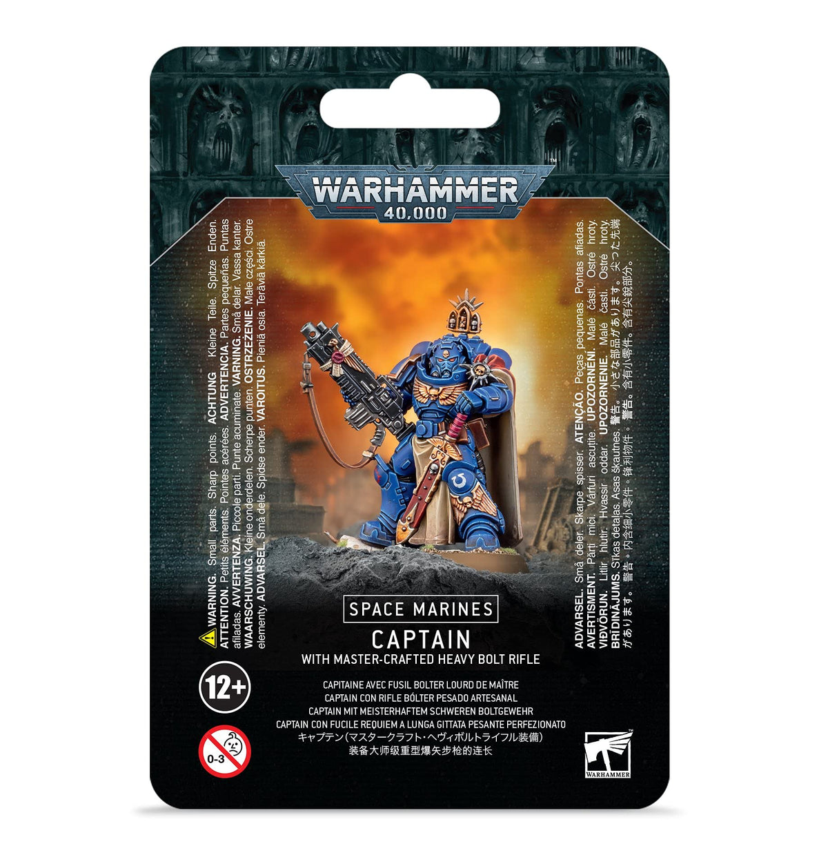 Games Workshop - Warhammer 40,000 - Space Marines Captain with Master-Crafted Bolt Rifle