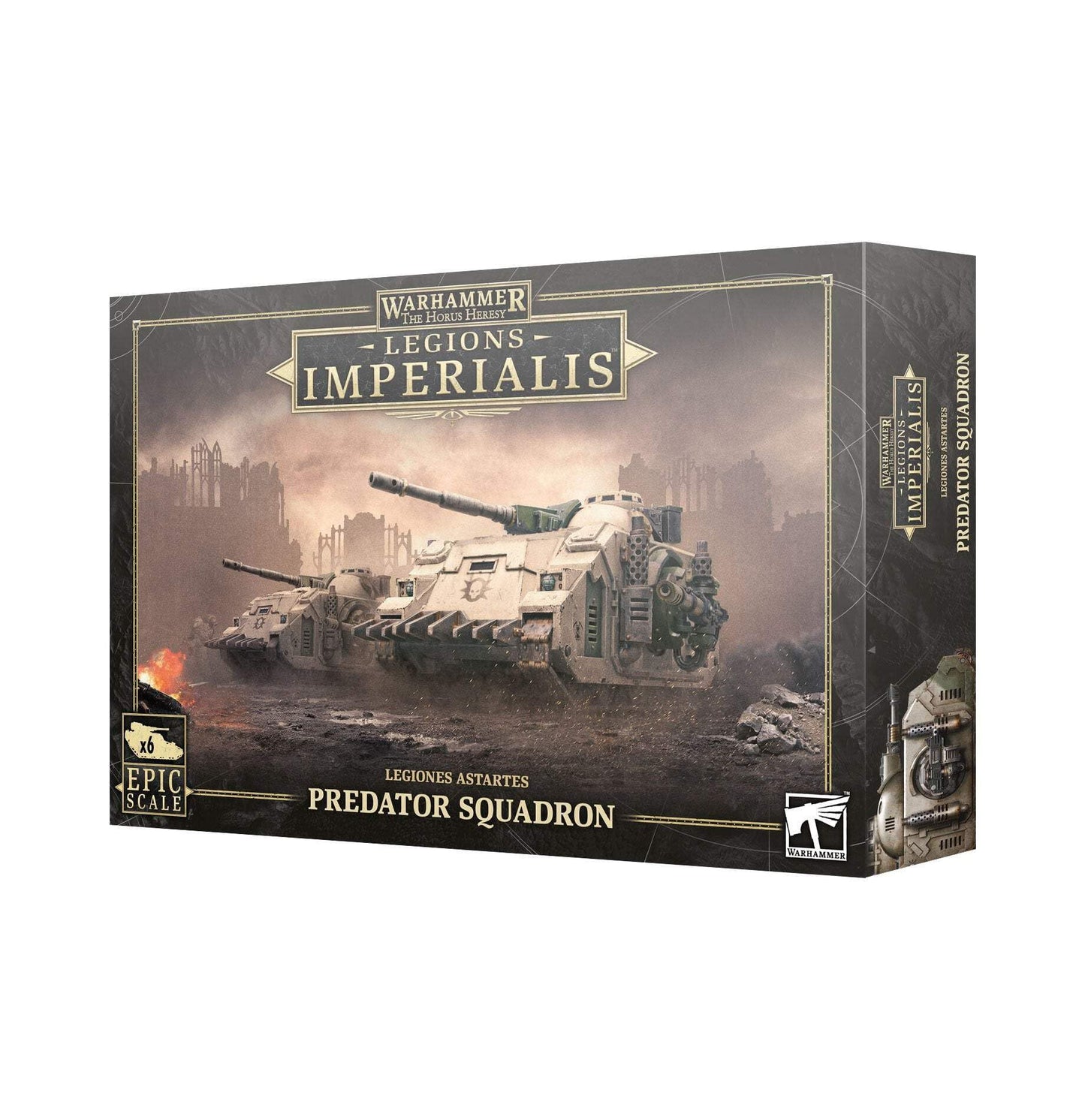 Warhammer Games Workshop Horus Heresy - Legions Imperalis: Predator Squadron [Epic Scale]