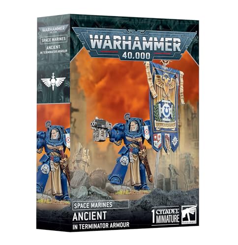 Games Workshop - Warhammer 40K - Space Marines - Ancient in Terminator Armour