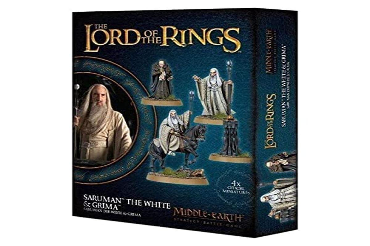 Games Workshop - Middle-Earth : Lord of The Rings - Saruman The White & Grima