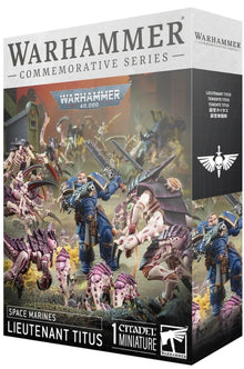 Games Workshop - Warhammer 40,000 - Space Marines - Lieutenant Titus - Plastic Model kit, Blue