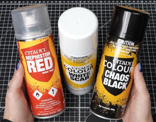 Games Workshop Citadel Bombe sous-couche - Aérosol Chaos Black