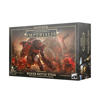 Warhammer - LEGIONS IMPERIALIS - Reaver Titan W/MELTA Cannon & CHAINFIST