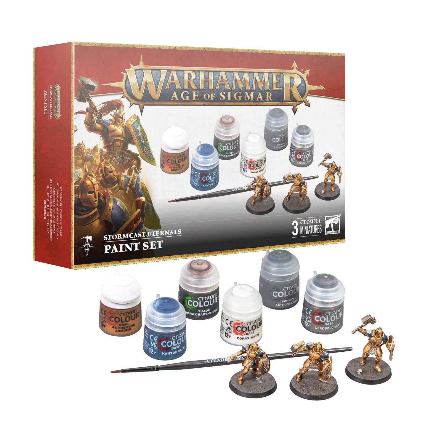 Games Workshop - Warhammer - Age of Sigmar - Stormcast Eternals + Paint Set (2024 3rd Edition)