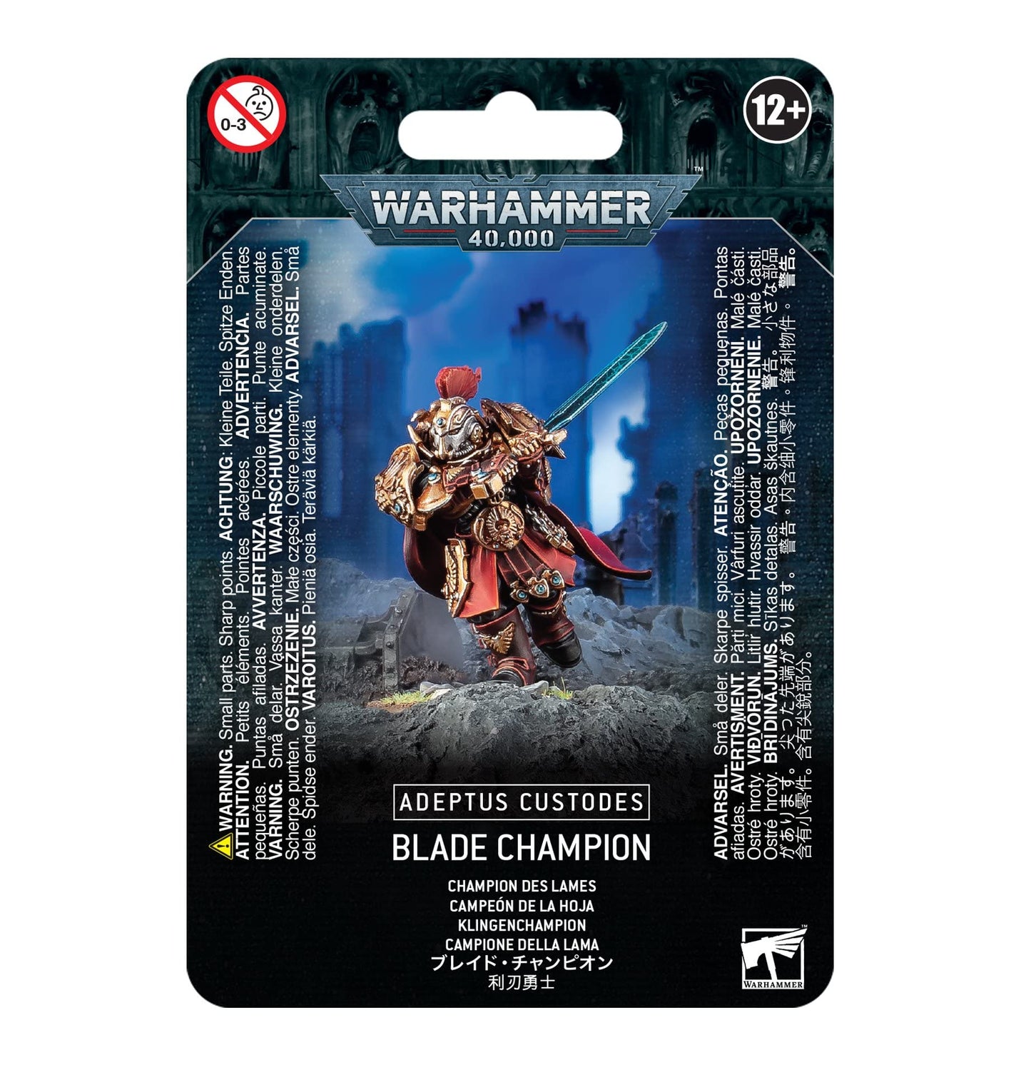 Games Workshop - Warhammer 40,000 - Adeptus Custodes: Blade Champion