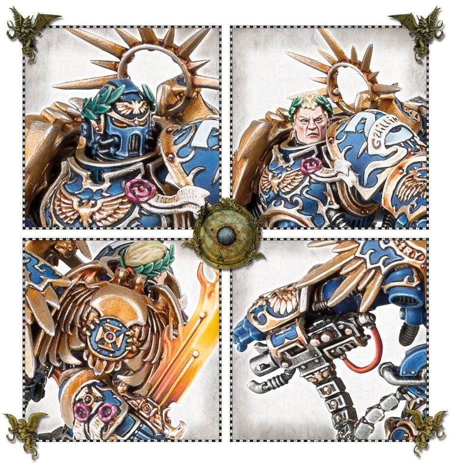 Warhammer Games Workshop Ultramarines Roboute Guilliman 40k 55-20