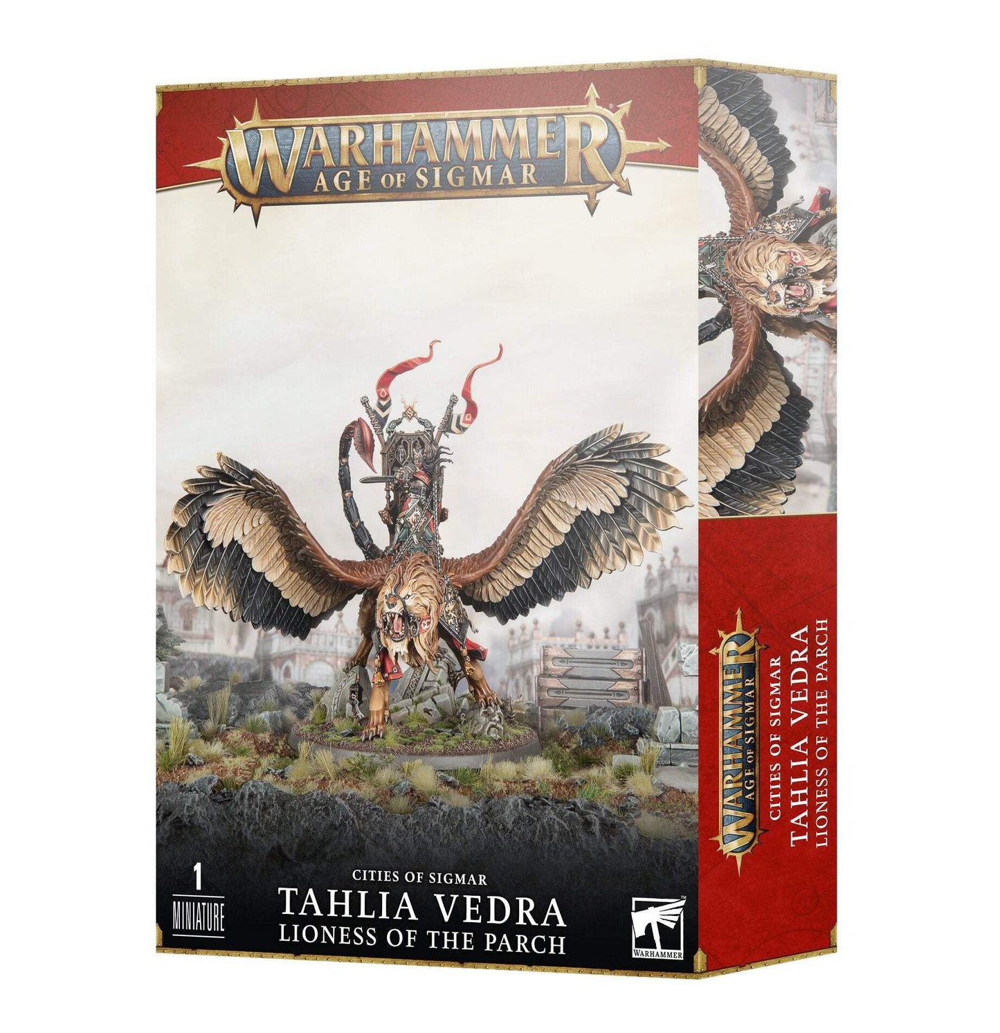Games Workshop Cities of Sigmar: Tahlia Vedra: Lioness of The Parch, Black