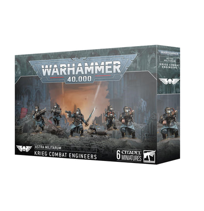 Games Workshop - Warhammer 40,000 - Astra Militarum: Krieg Combat Engineers
