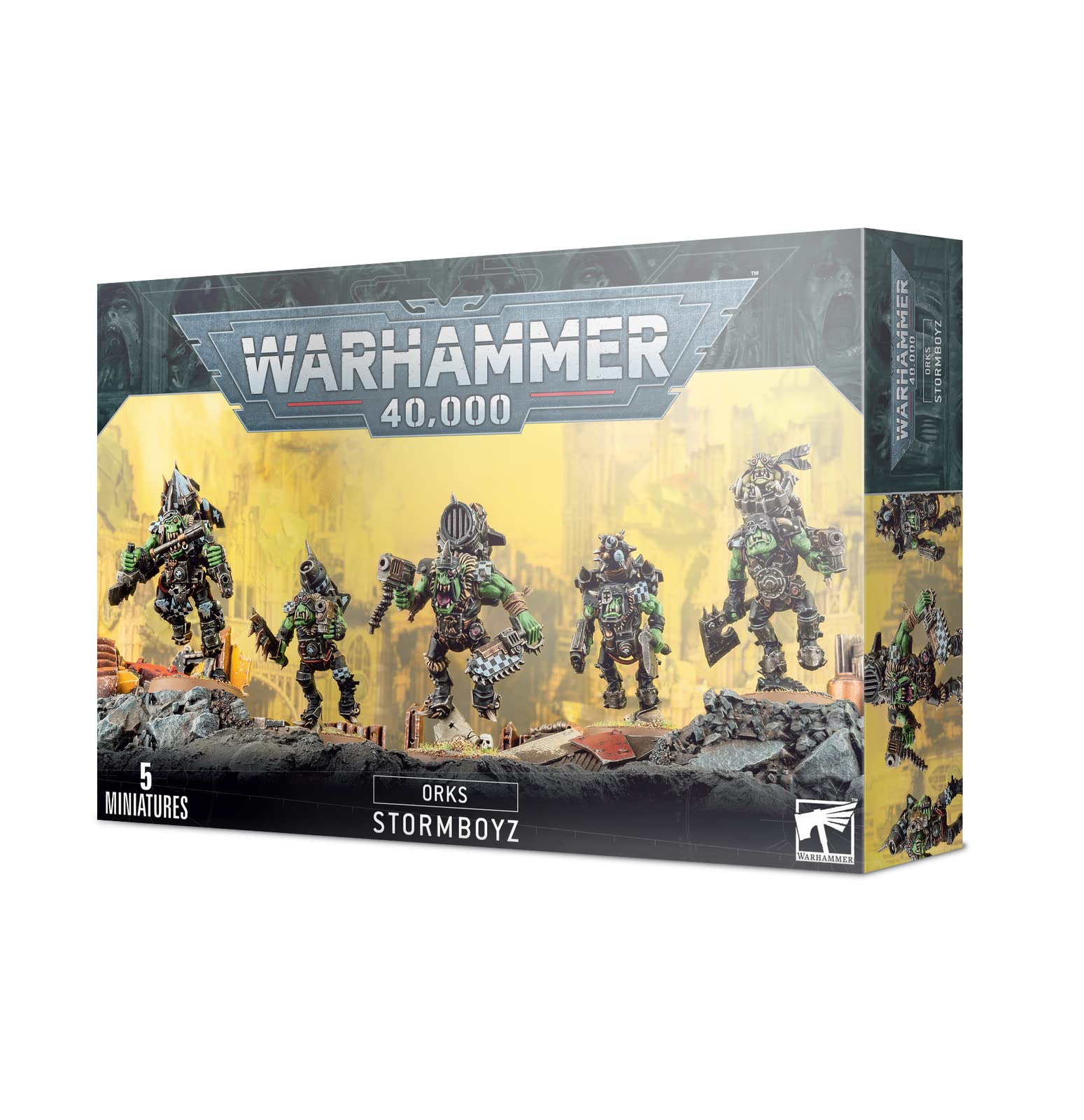 Games Workshop Warhammer+40k+-+Orks+Stormboyz+%282018%29, Black Age 14+