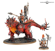 Games Workshop Warhammer AoS - Fyreslayers Runefather on Magmadroth